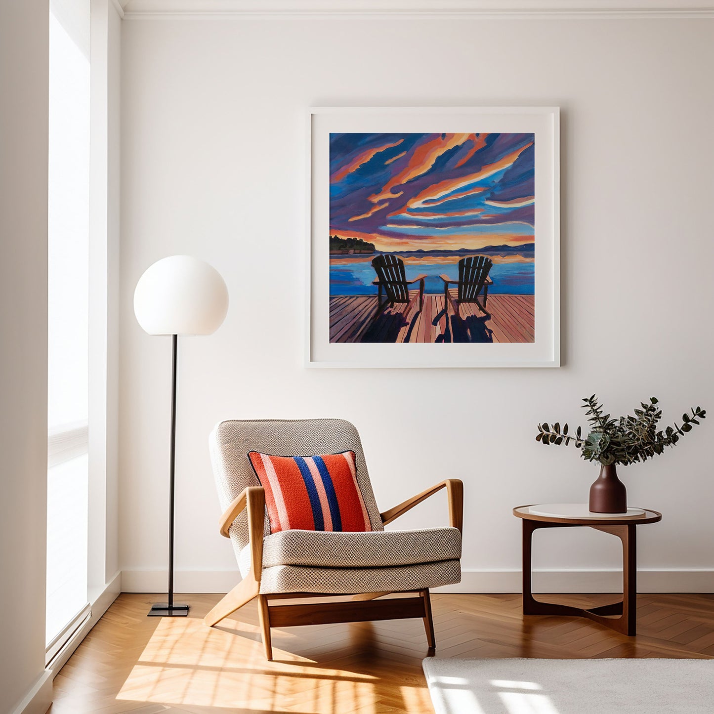 Clemson Sky Original Painting by Christen Zeleznik | Fine Art Print