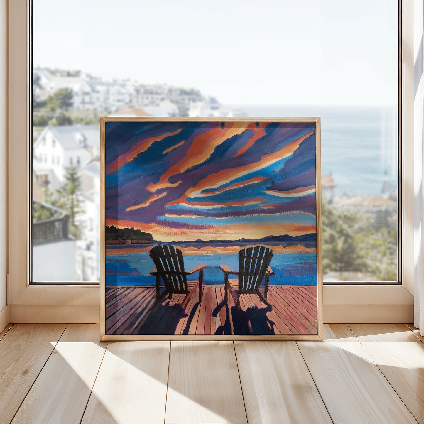Clemson Sky Original Painting by Christen Zeleznik | Fine Art Print