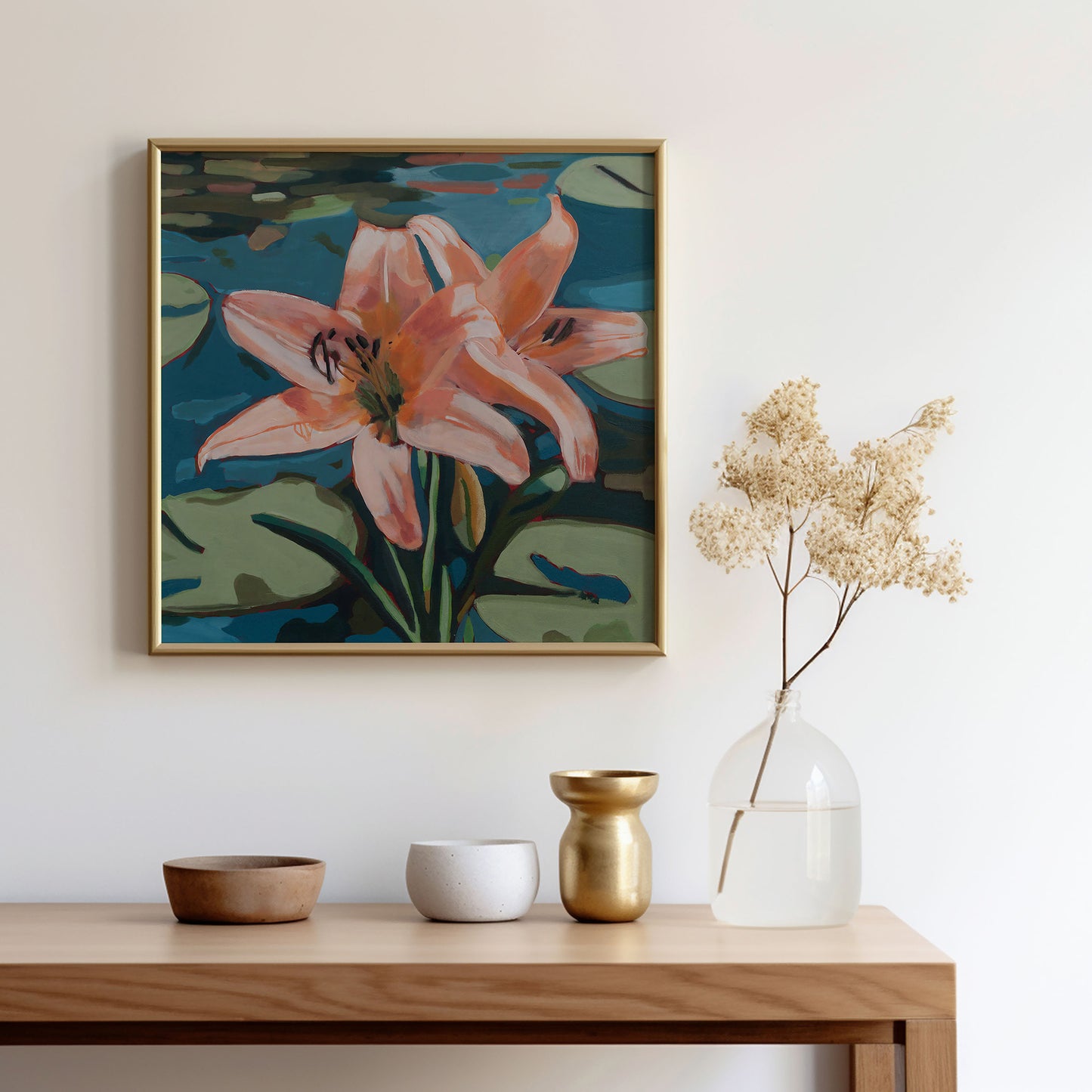 Flower, Original Painting by Christen Zeleznik | Fine Art Print