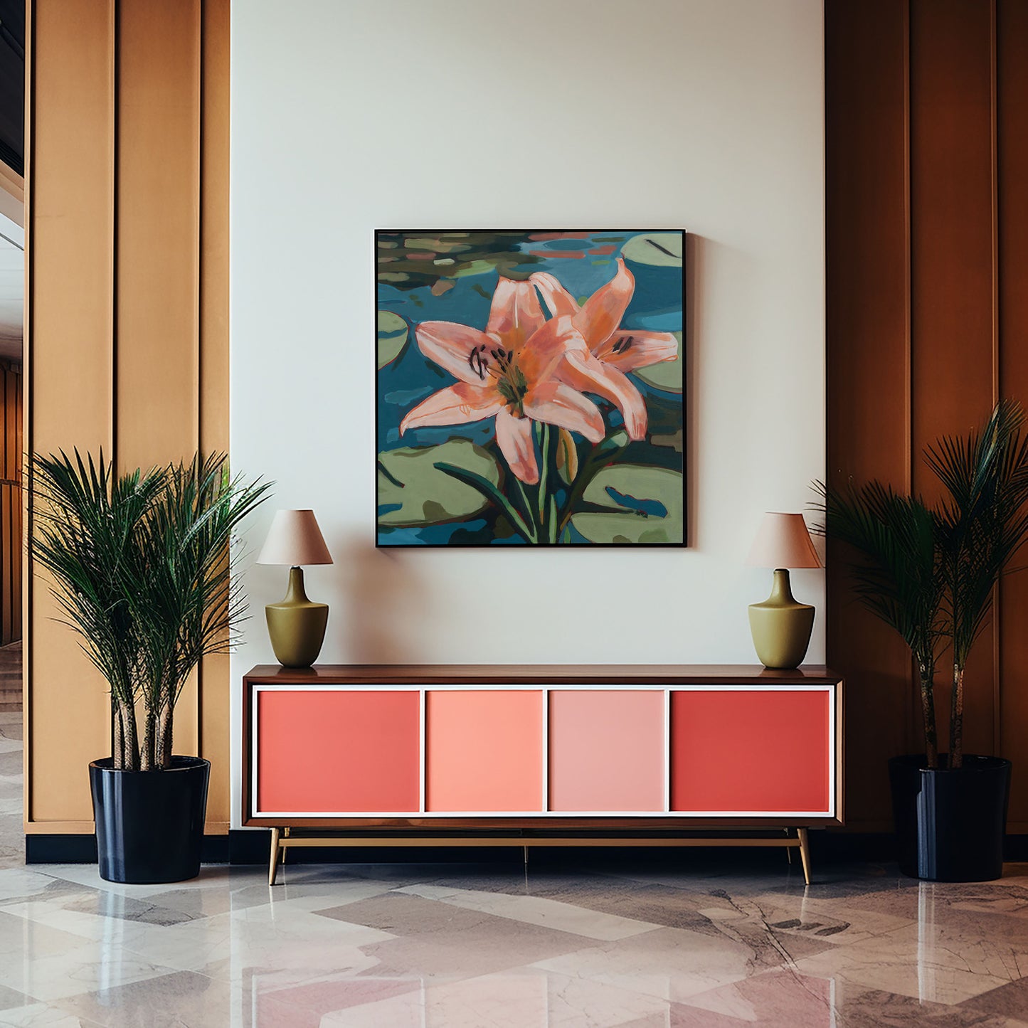 Flower, Original Painting by Christen Zeleznik | Fine Art Print
