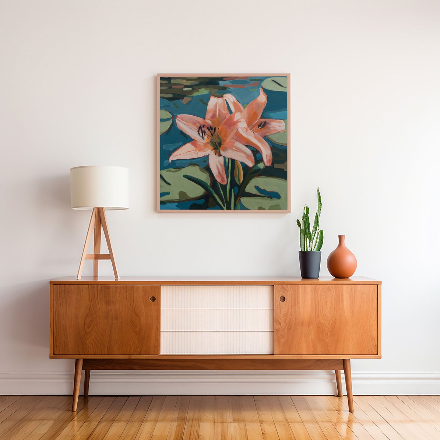 Flower, Original Painting by Christen Zeleznik | Fine Art Print