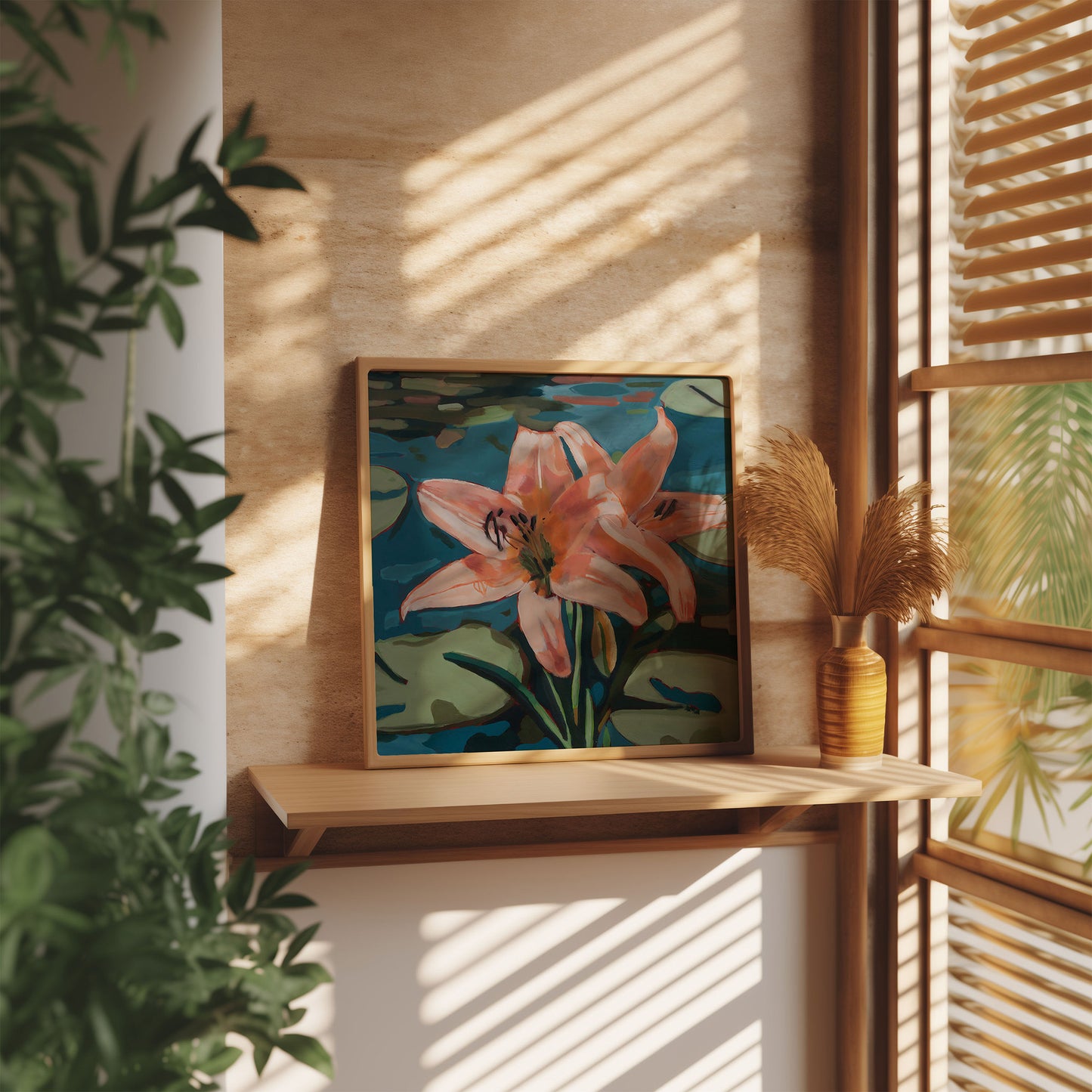 Flower, Original Painting by Christen Zeleznik | Fine Art Print