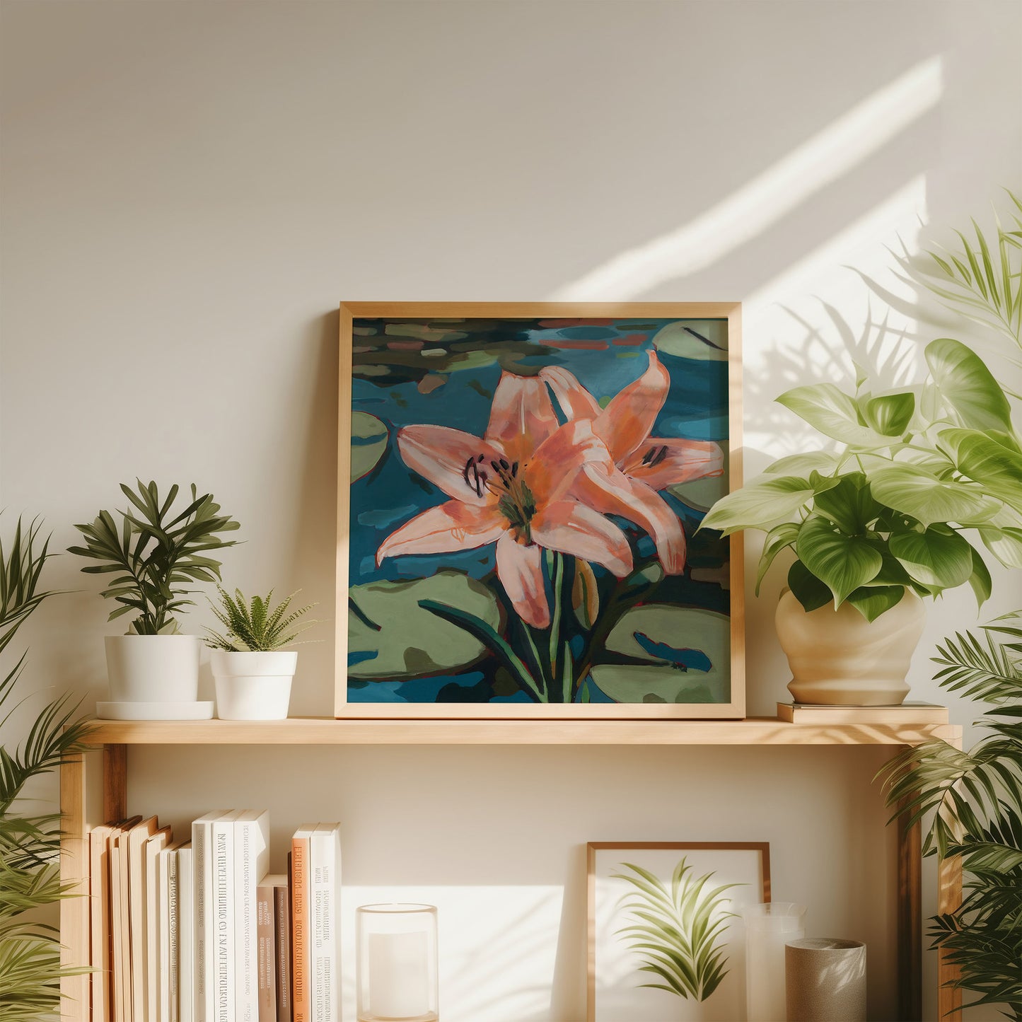 Flower, Original Painting by Christen Zeleznik | Fine Art Print