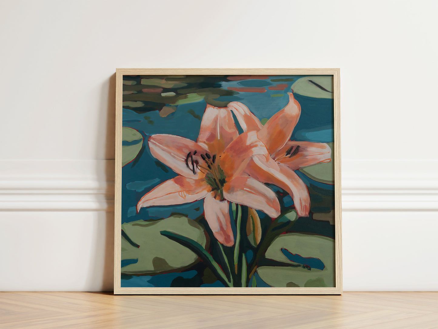 Flower, Original Painting by Christen Zeleznik | Fine Art Print