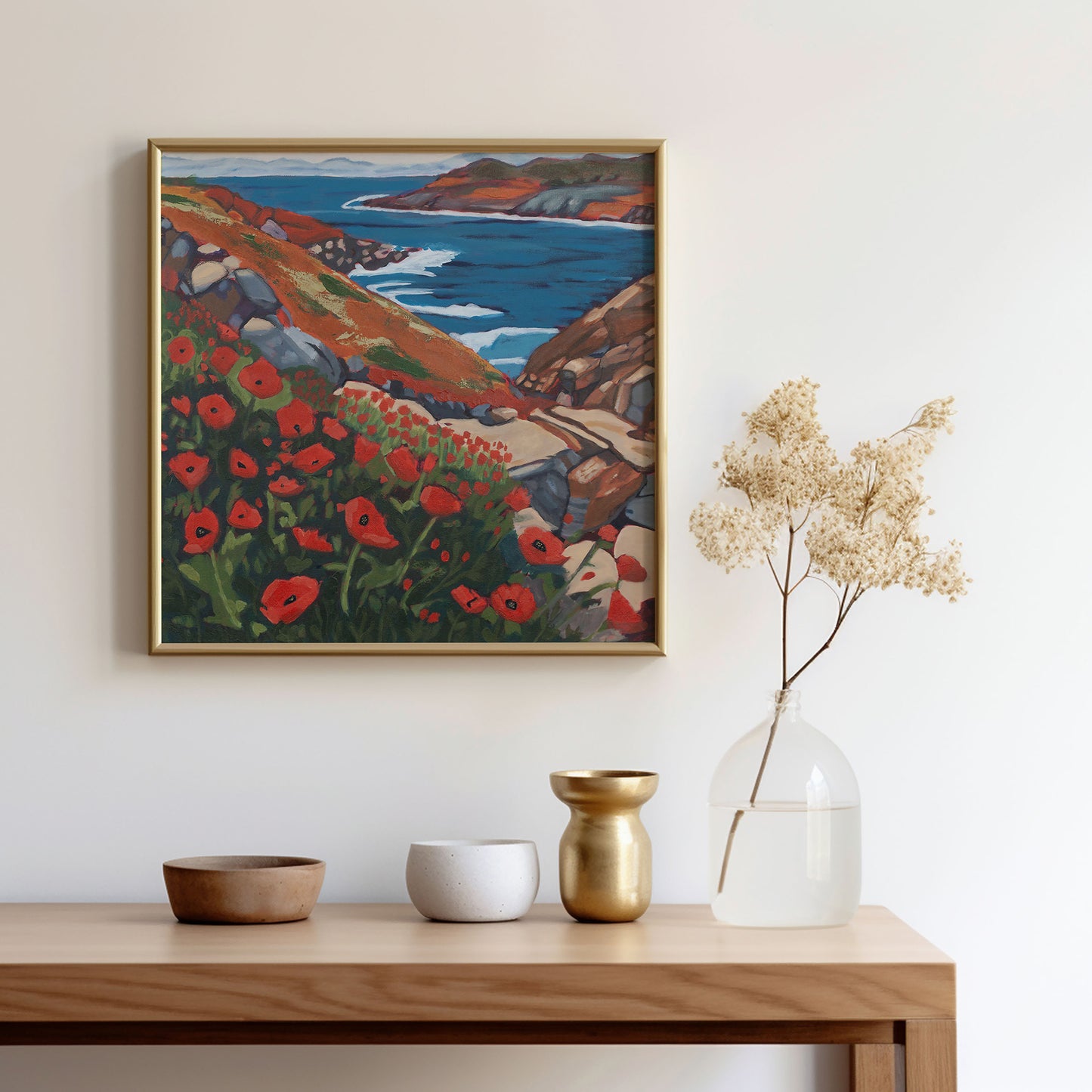 Mountain Escape, Original Painting by Christen Zeleznik | Fine Art Print
