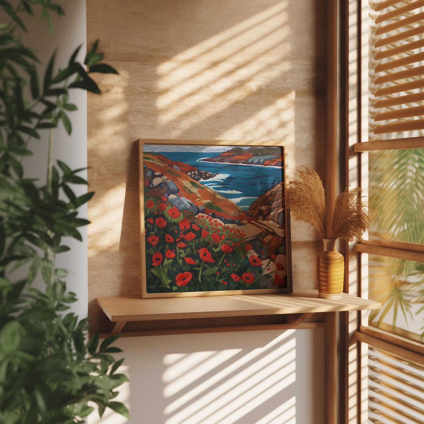 Mountain Escape, Original Painting by Christen Zeleznik | Fine Art Print