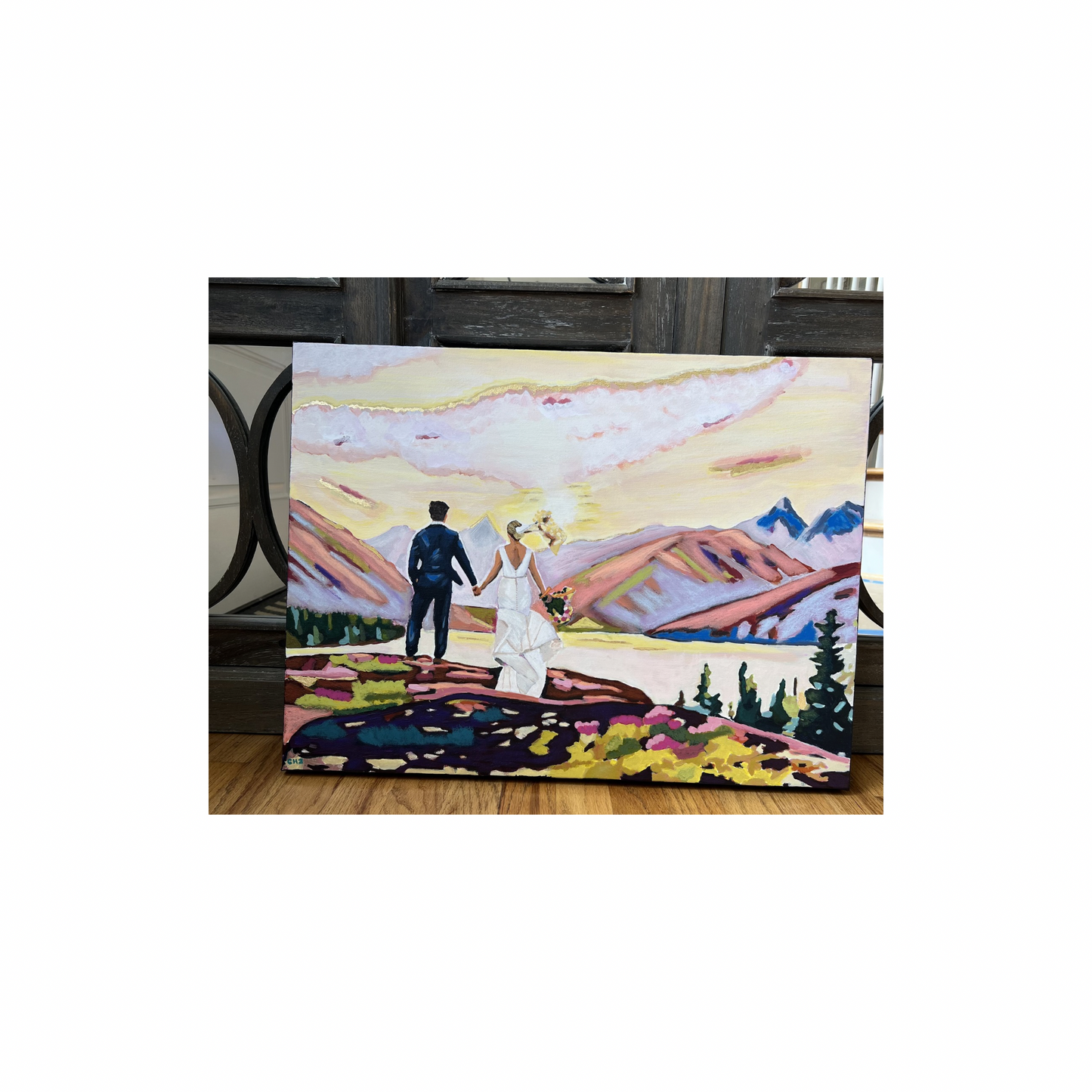 At the Edge of Everything, Original Art by Christen Zeleznik
