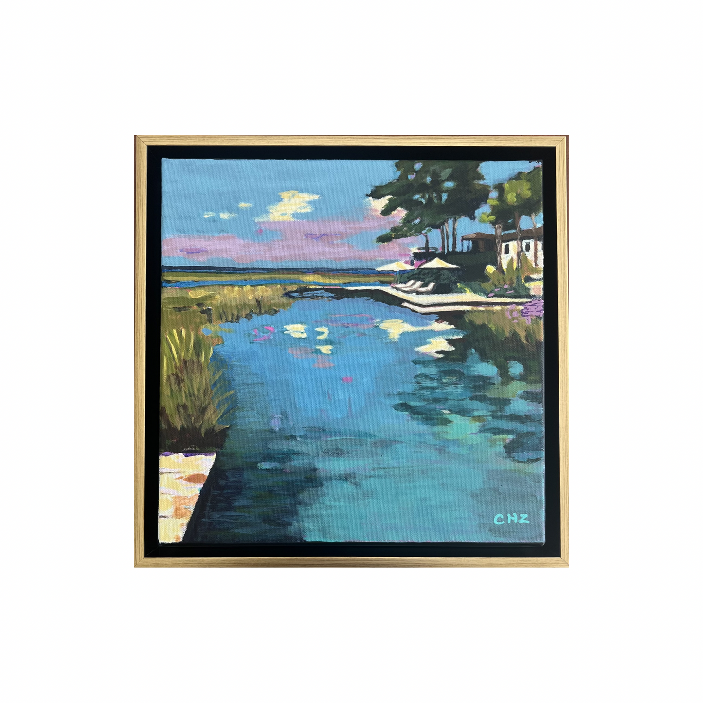 Still Water, Soft Light, Original Art by Christen Zeleznik