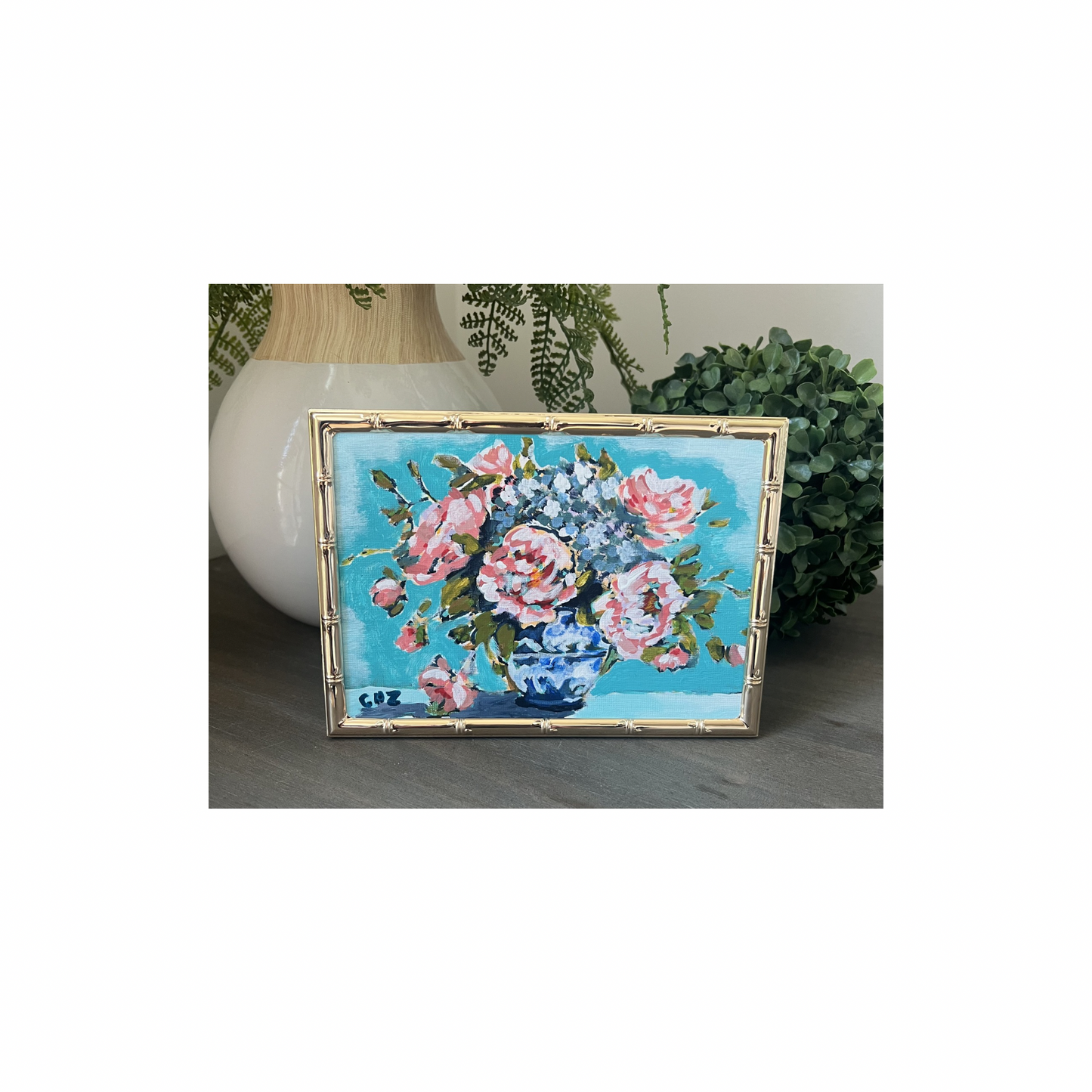 “Gathered Blooms No. V – Grand Arrangement”- Original Art
