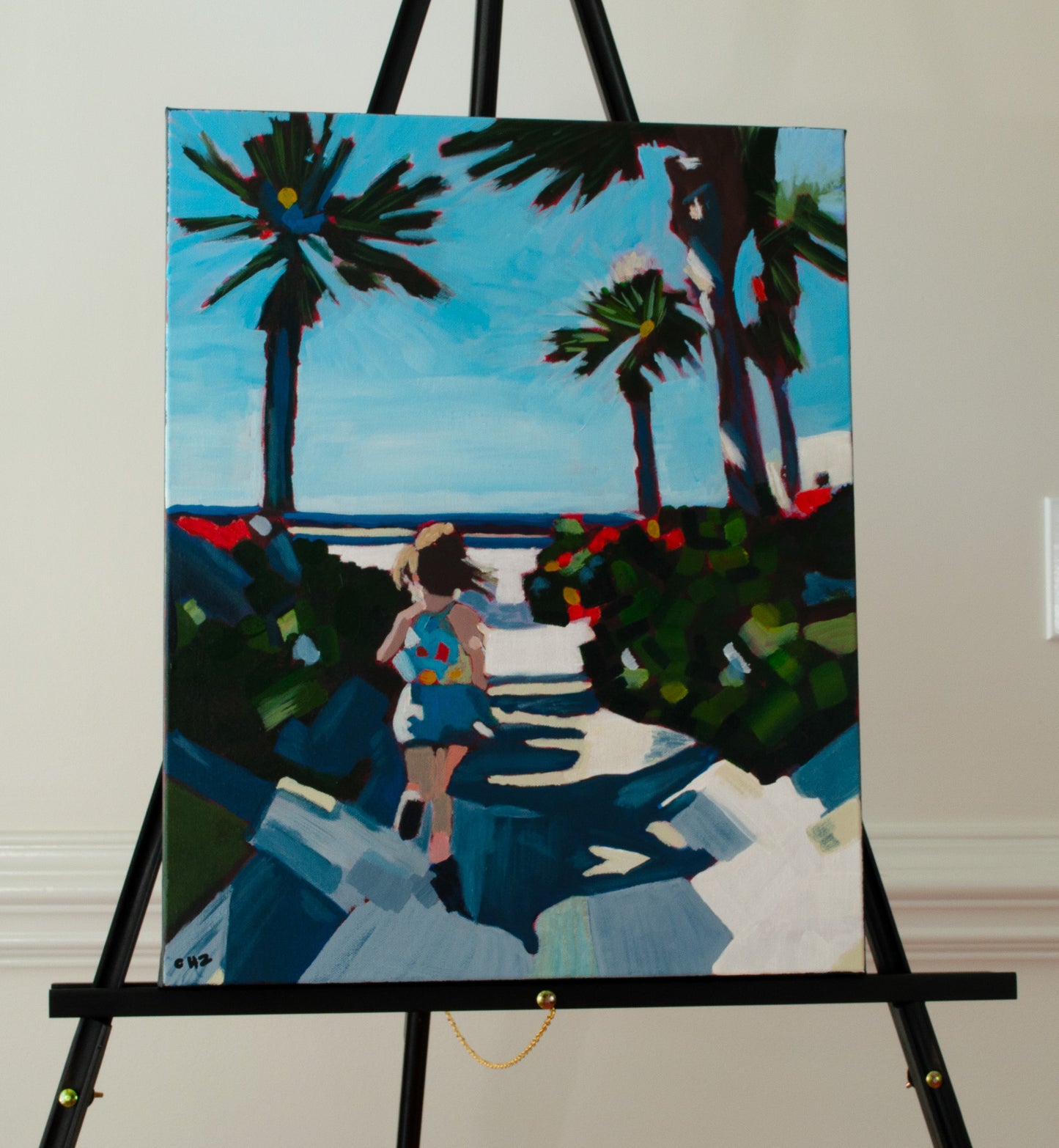 Ocean View, Original Art by Christen Zeleznik