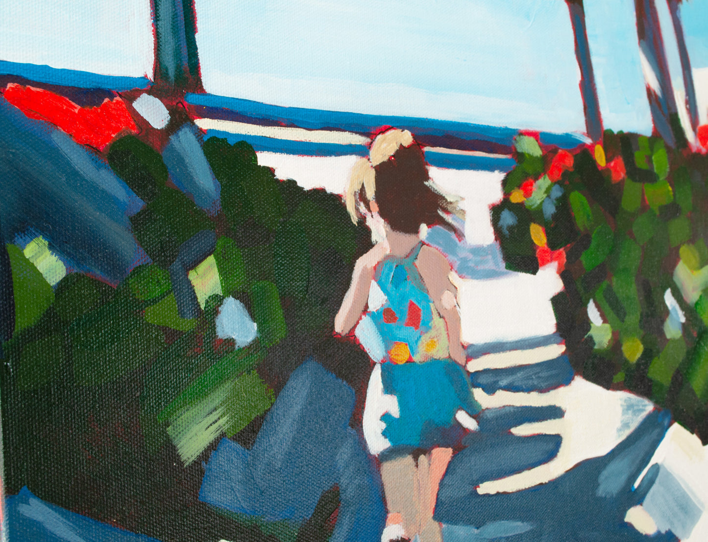 Ocean View, Original Art by Christen Zeleznik