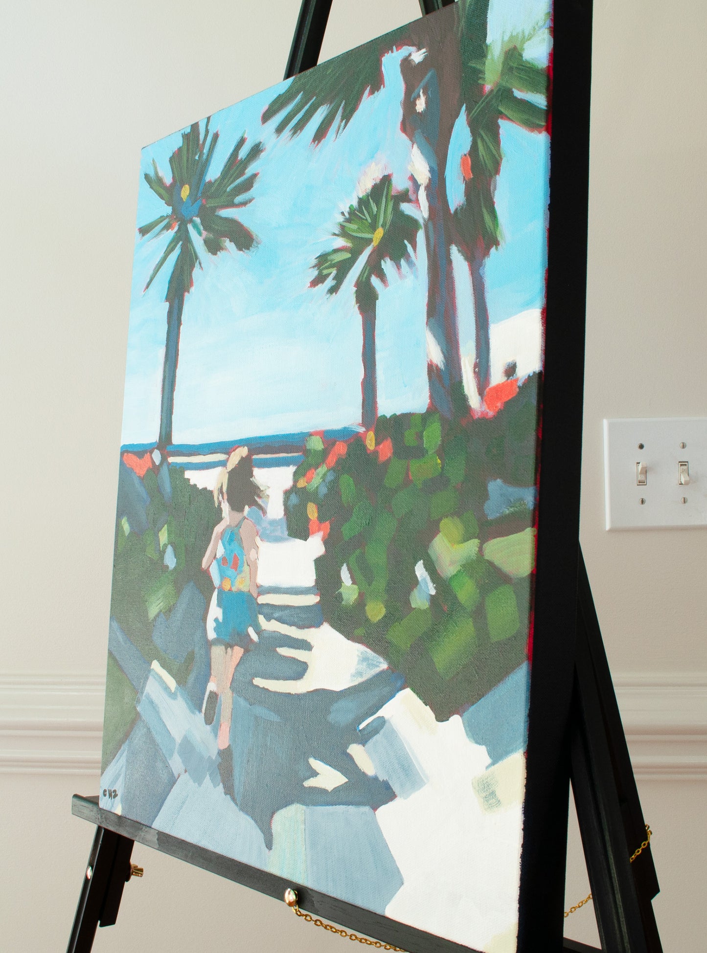 Ocean View, Original Art by Christen Zeleznik