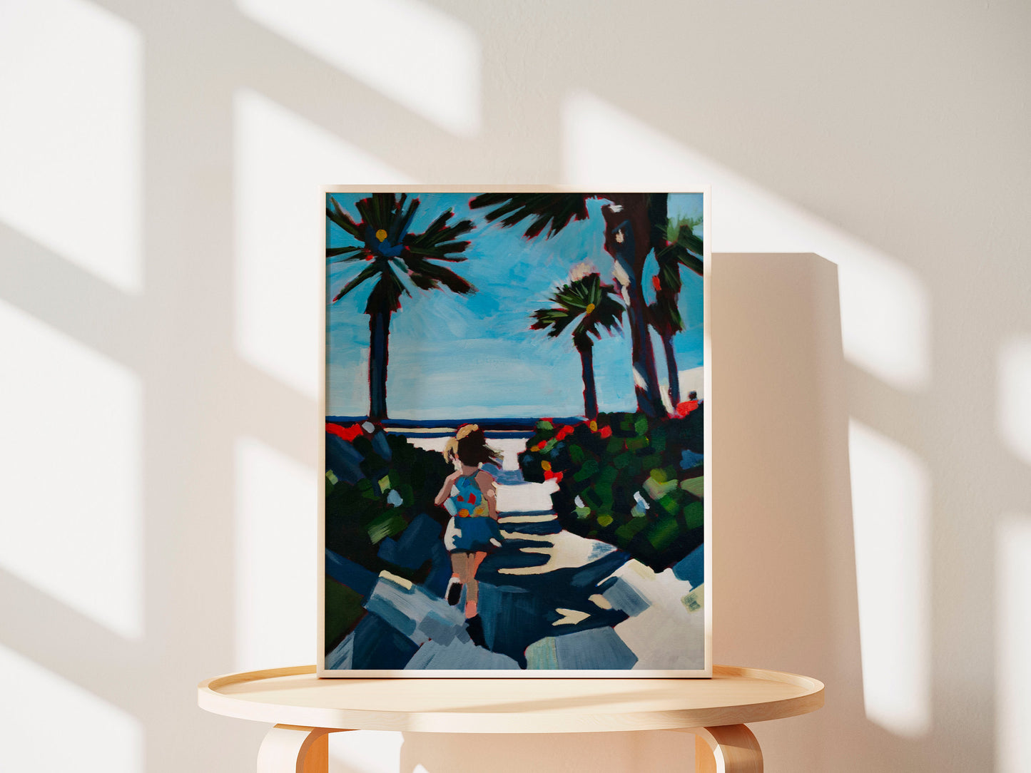 Ocean View, Original Painting by Christen Zeleznik | Fine Art Print