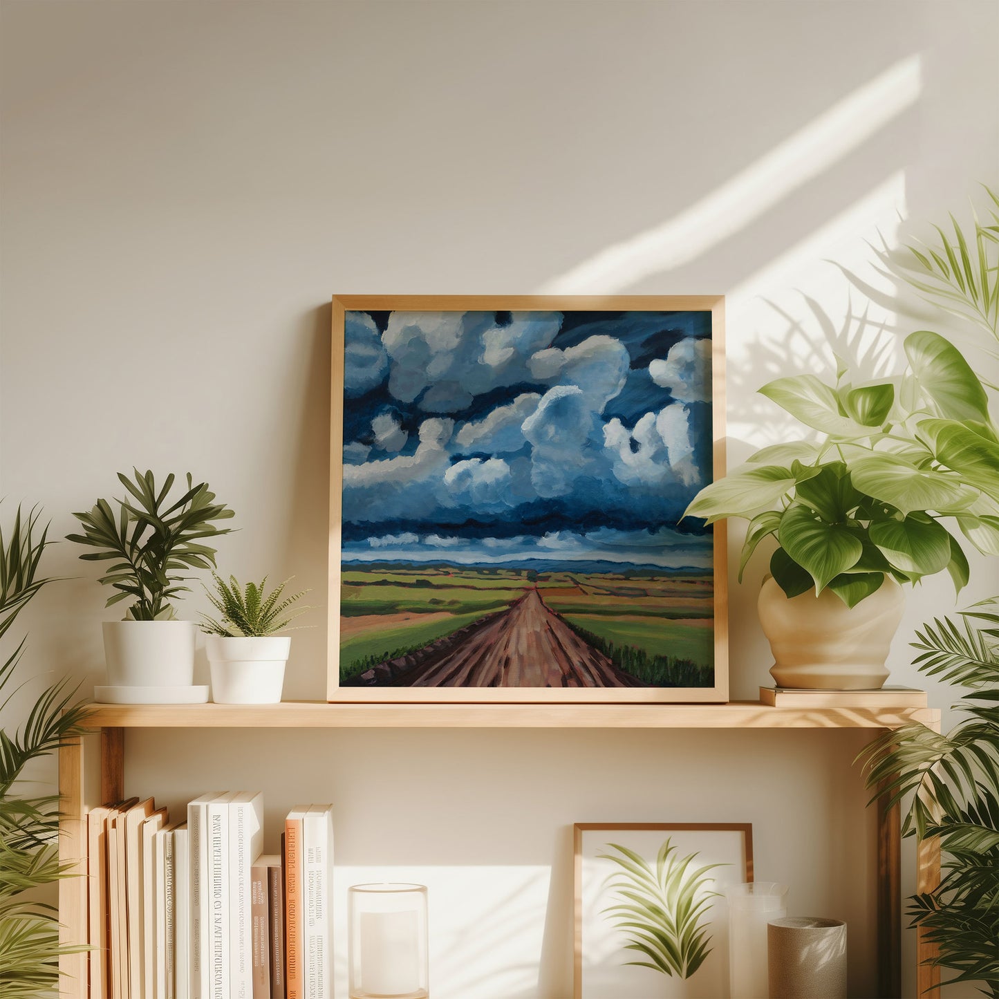 Storm Clouds, Original Painting by Christen Zeleznik | Fine Art Print