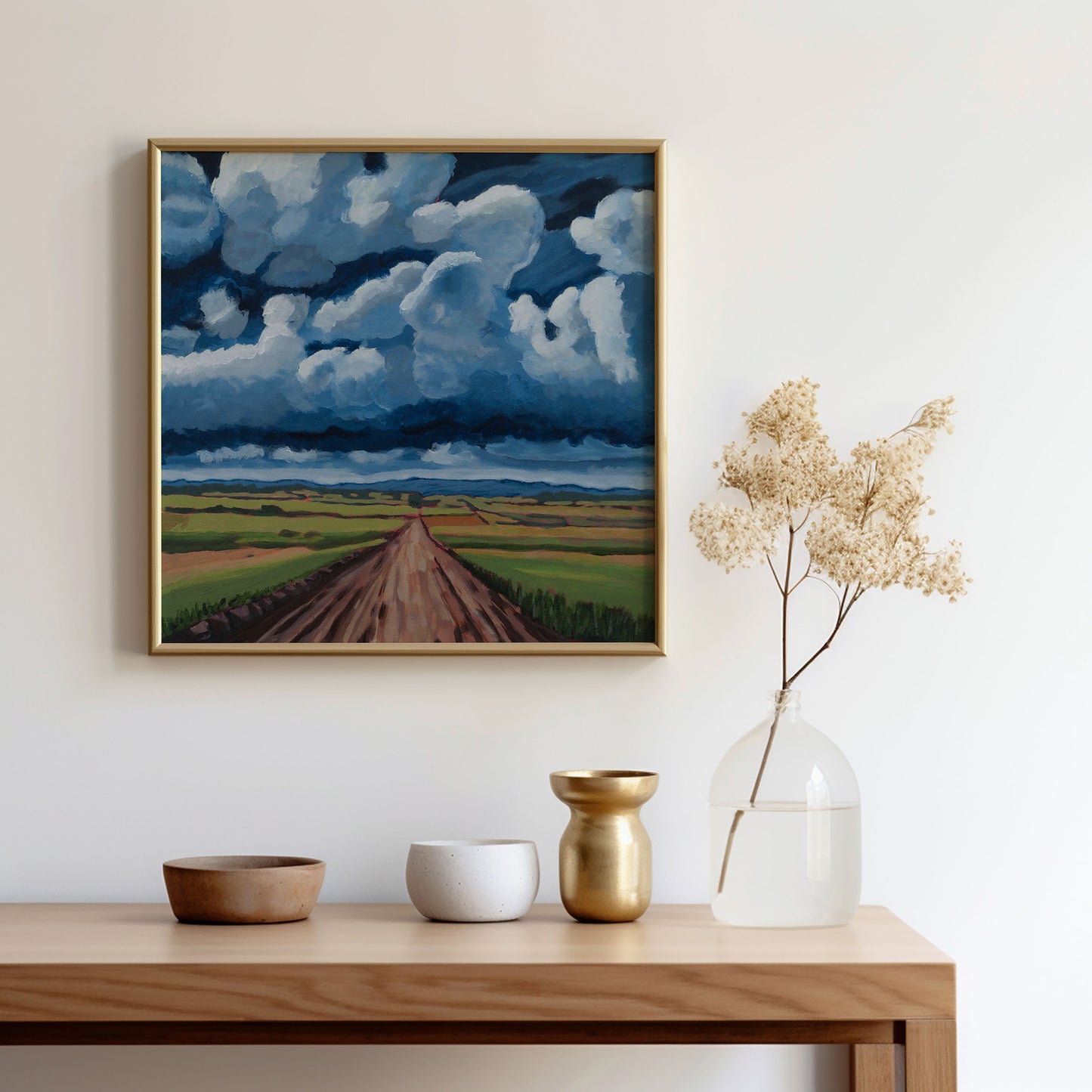 Storm Clouds, Original Painting by Christen Zeleznik | Fine Art Print
