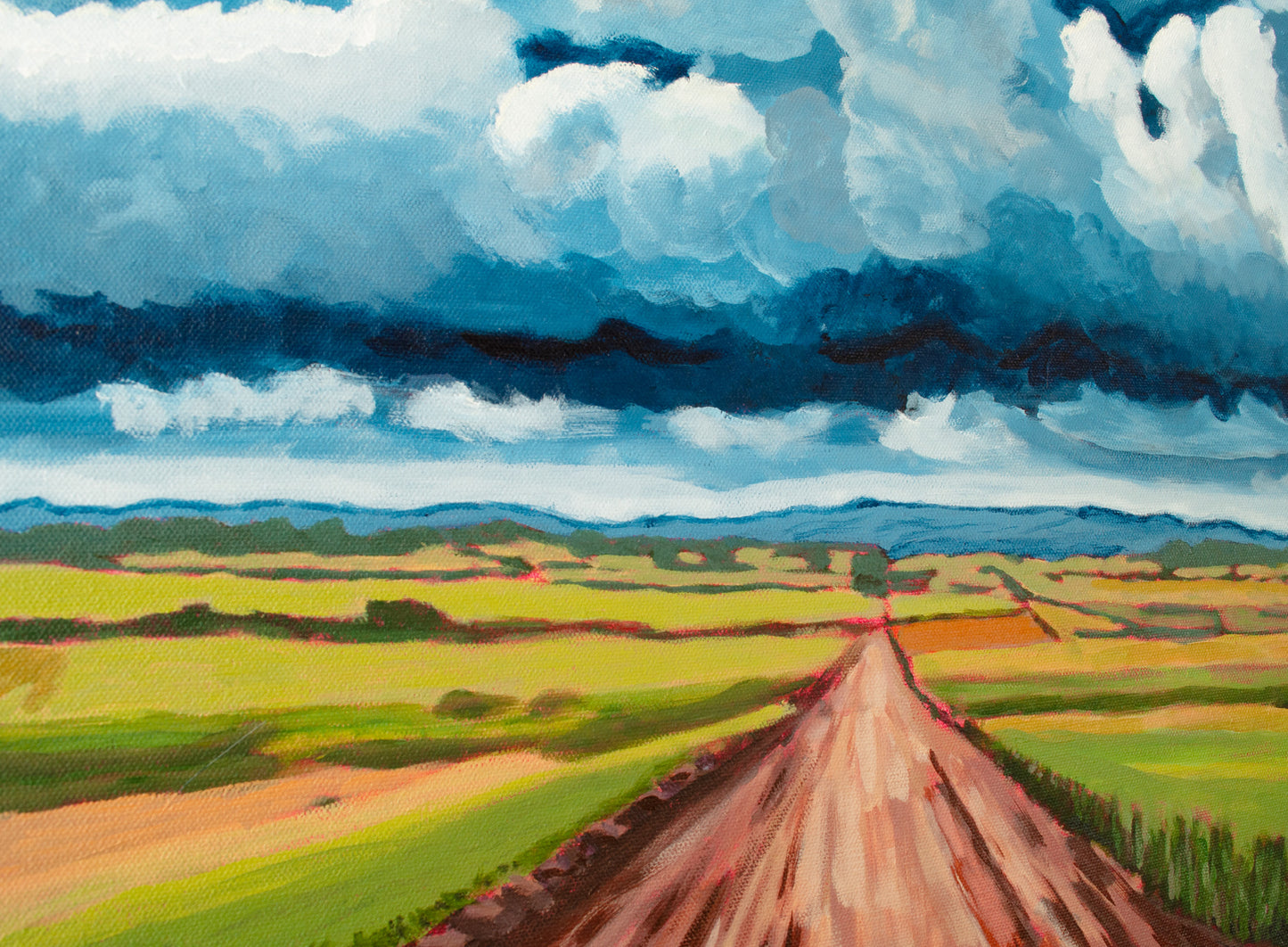 Storm Clouds, Original Painting by Christen Zeleznik