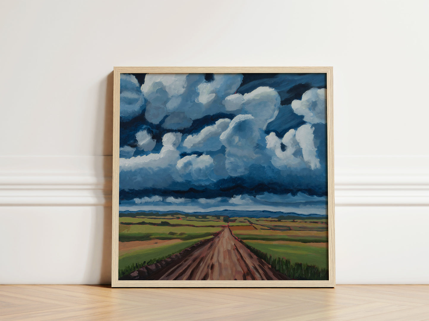Storm Clouds, Original Painting by Christen Zeleznik | Fine Art Print