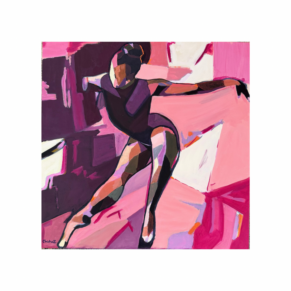 Poise & Power — Original Acrylic Painting by Christen Zeleznik