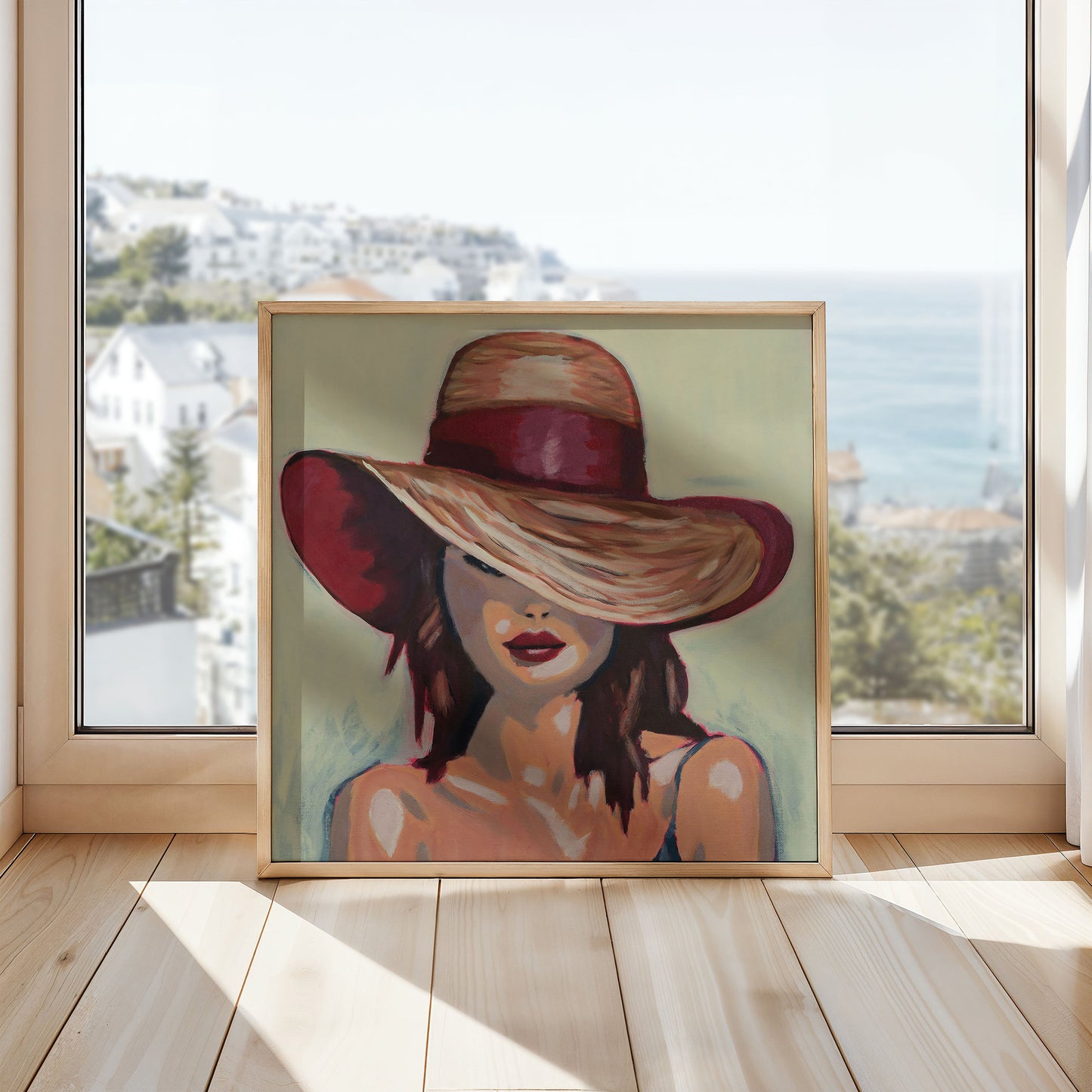 Woman Portrait, Original Art by Christen Zeleznik | Fine Art Print