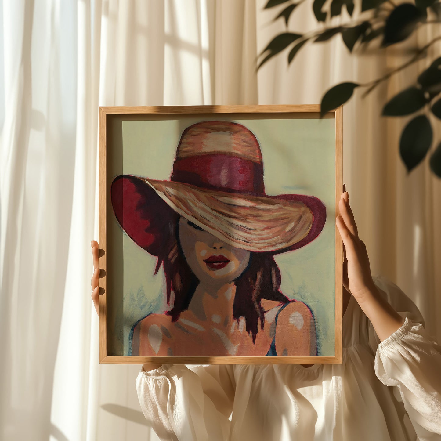 Woman Portrait, Original Art by Christen Zeleznik | Fine Art Print