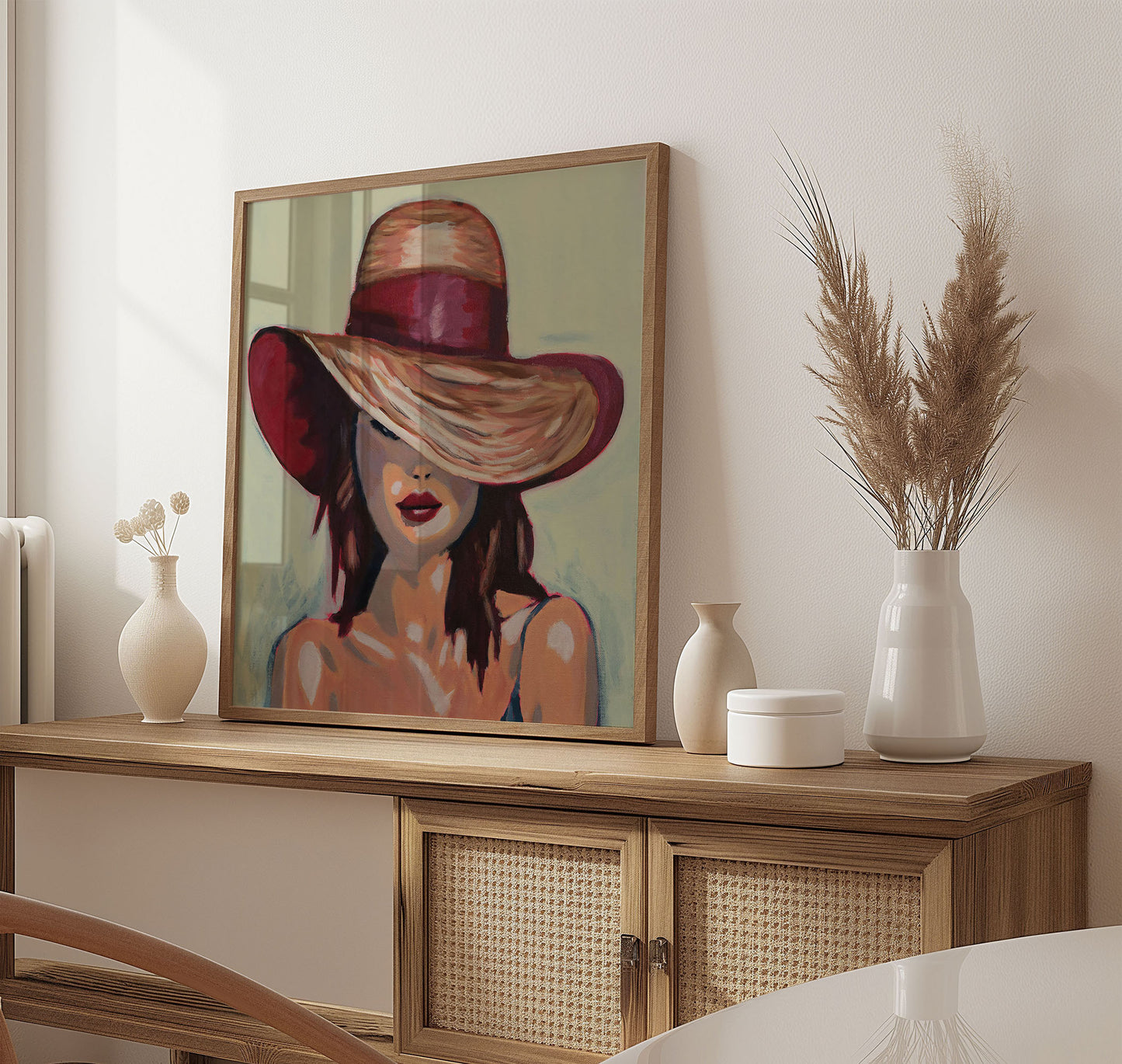 Woman Portrait, Original Art by Christen Zeleznik | Fine Art Print