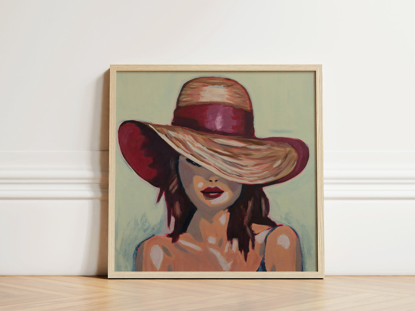 Woman Portrait, Original Art by Christen Zeleznik | Fine Art Print