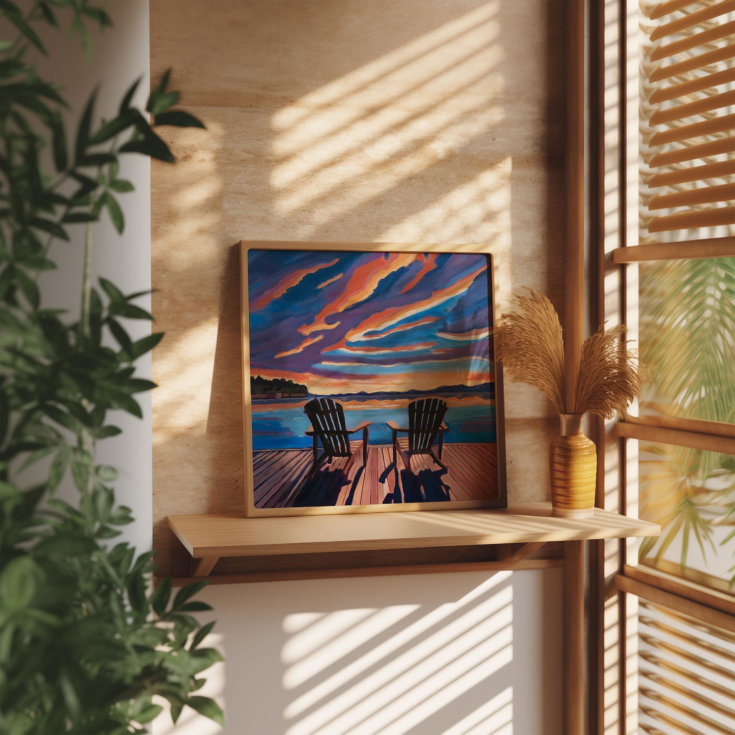 Clemson Sky Original Painting by Christen Zeleznik | Fine Art Print