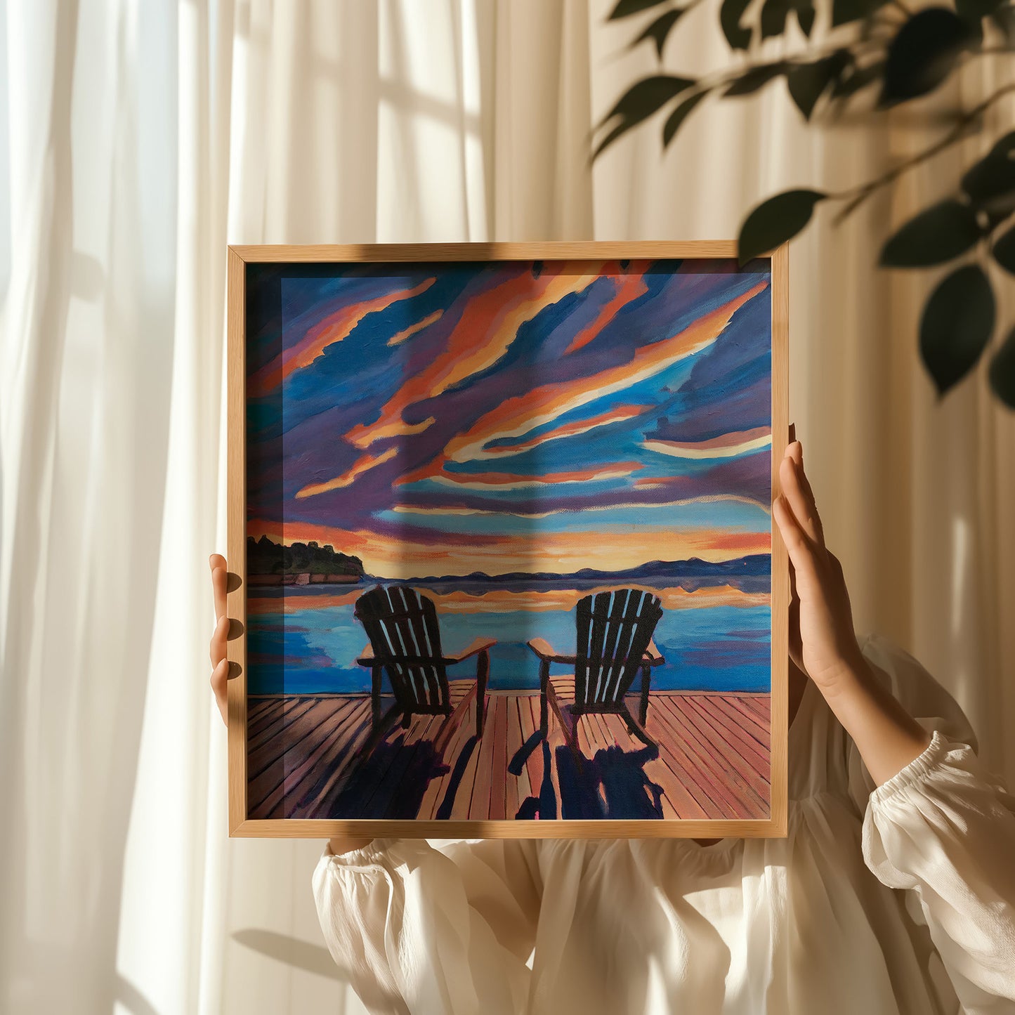 Clemson Sky Original Painting by Christen Zeleznik | Fine Art Print