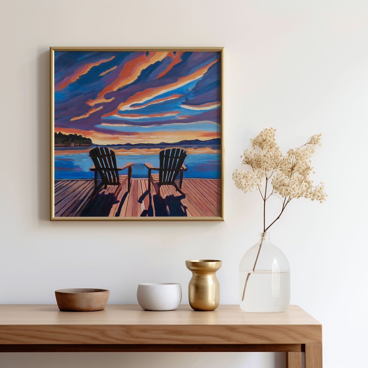 Clemson Sky Original Painting by Christen Zeleznik | Fine Art Print