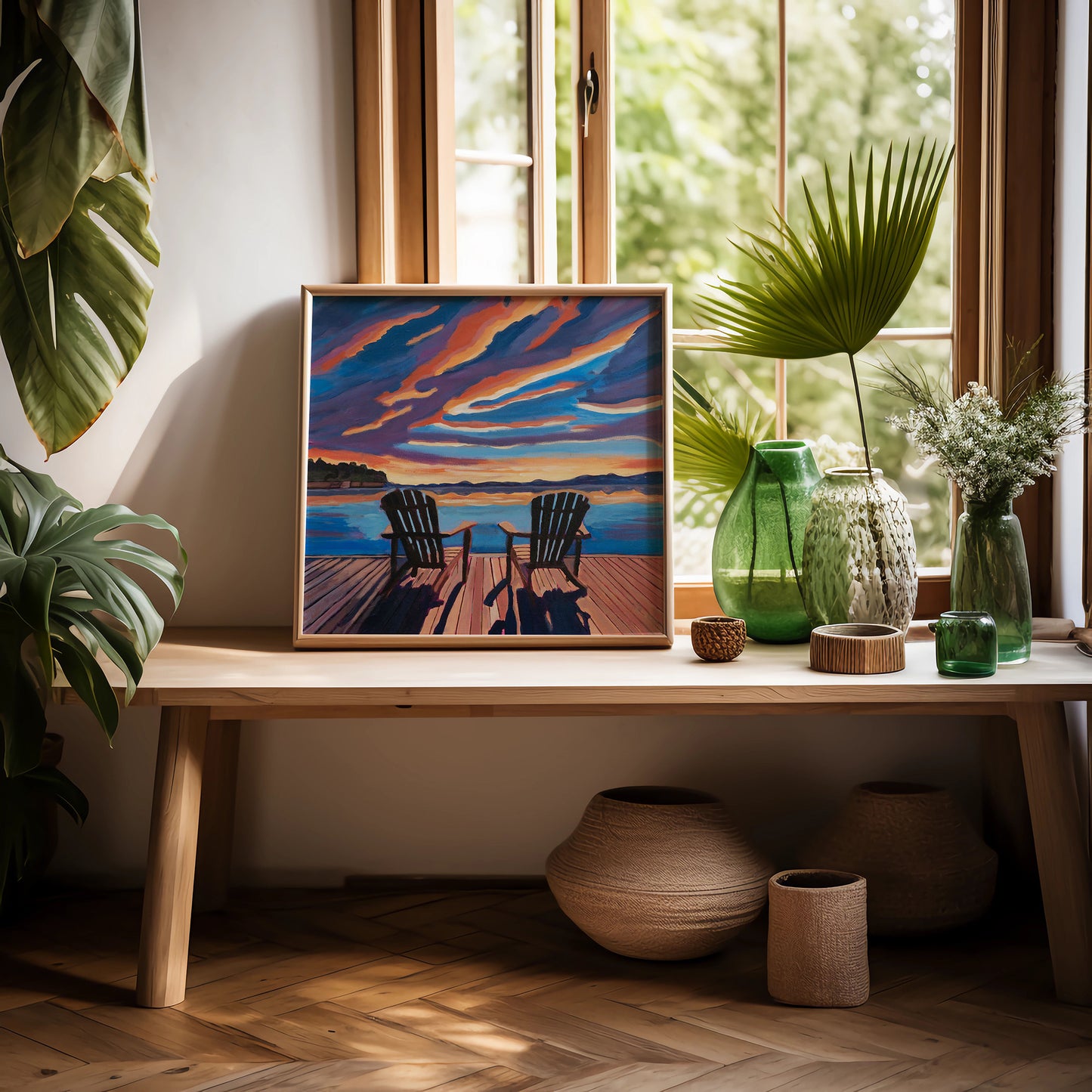 Clemson Sky Original Painting by Christen Zeleznik | Fine Art Print