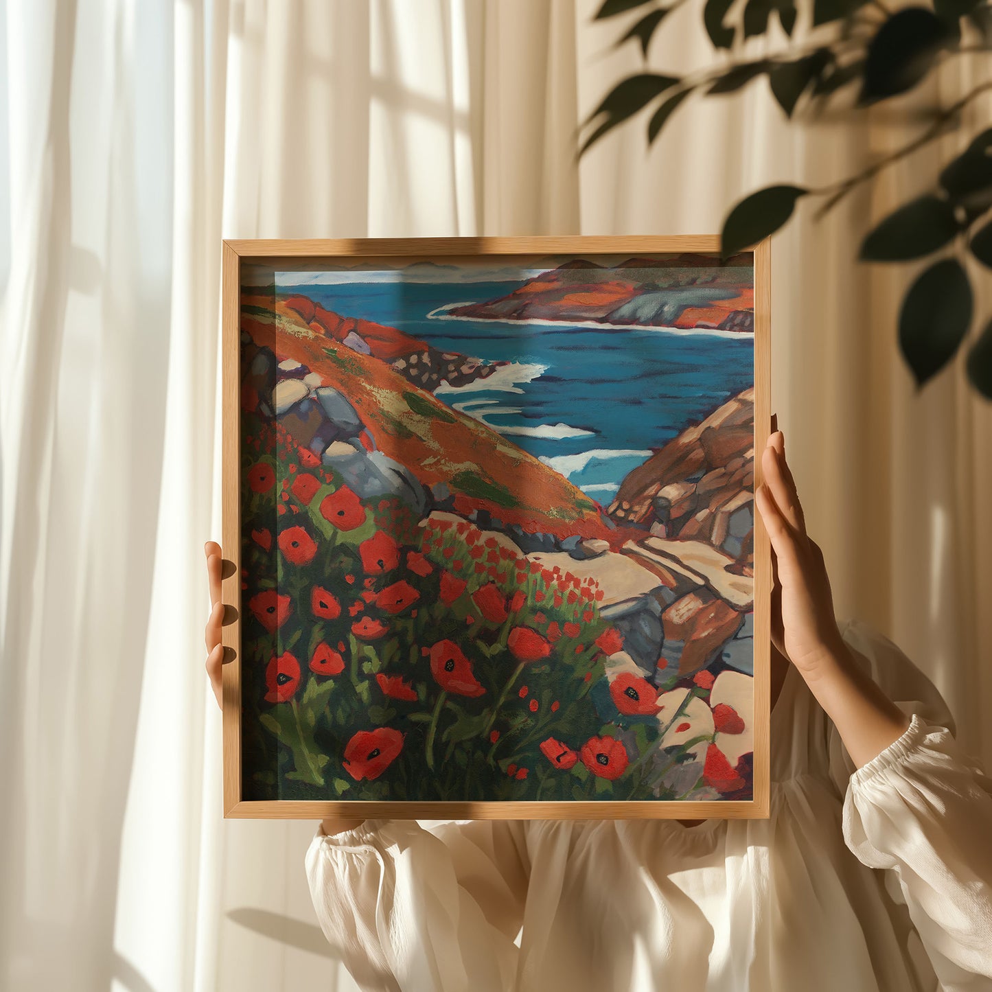 Mountain Escape, Original Painting by Christen Zeleznik | Fine Art Print