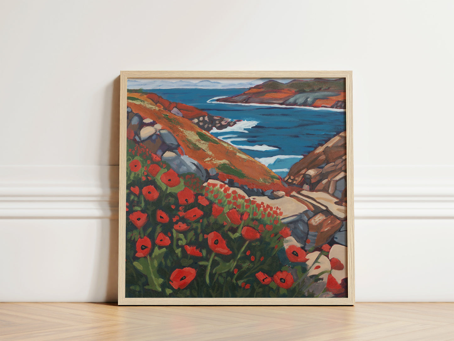 Mountain Escape, Original Painting by Christen Zeleznik | Fine Art Print