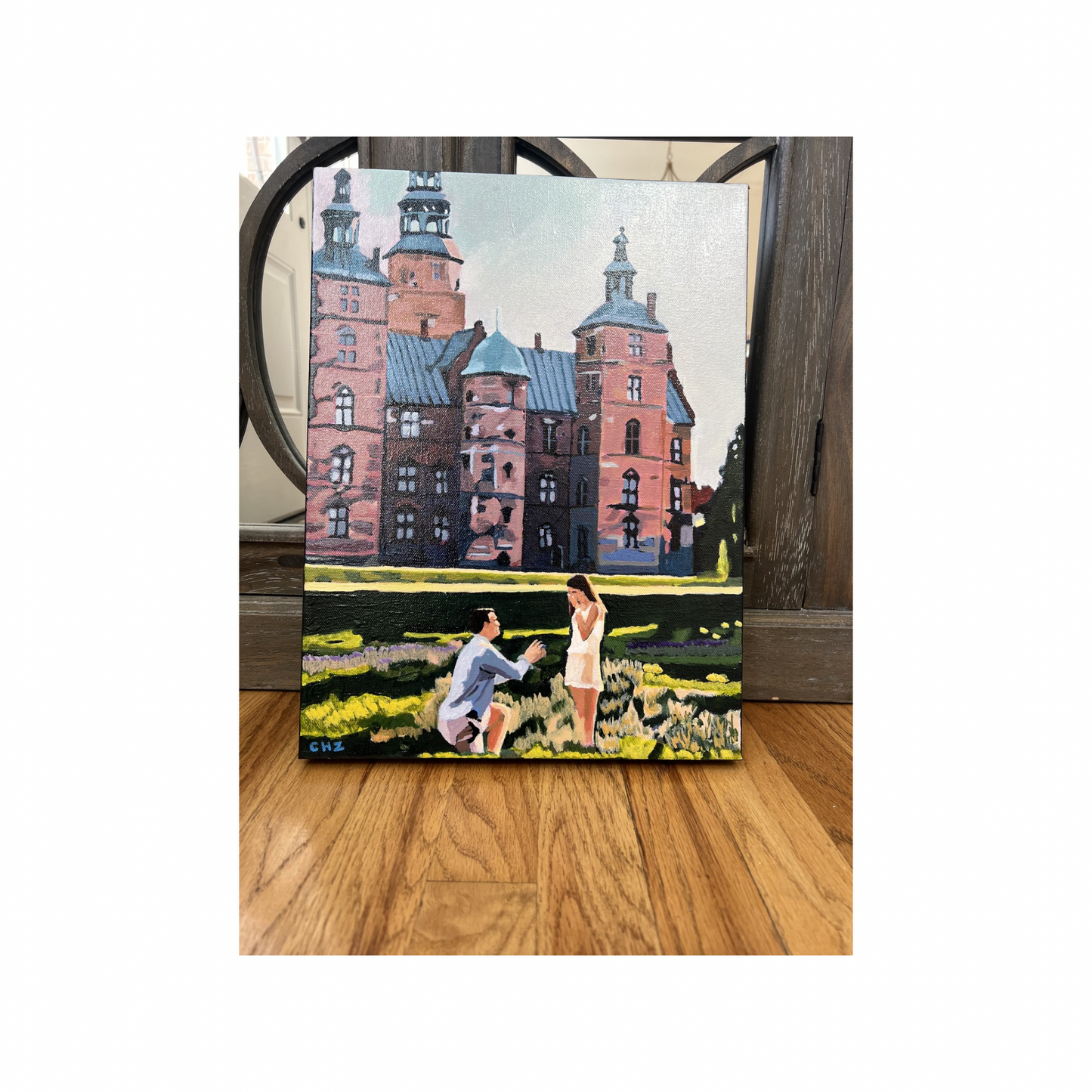 She Said Yes, Original Art by Christen Zeleznik