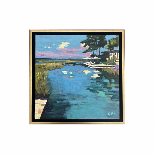 Still Water, Soft Light, Original Art by Christen Zeleznik