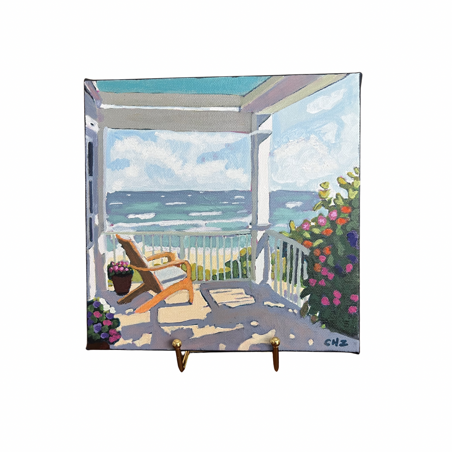 Morning on the Porch, Original Art by Christen Zeleznik