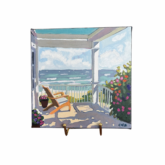 Morning on the Porch, Original Art by Christen Zeleznik