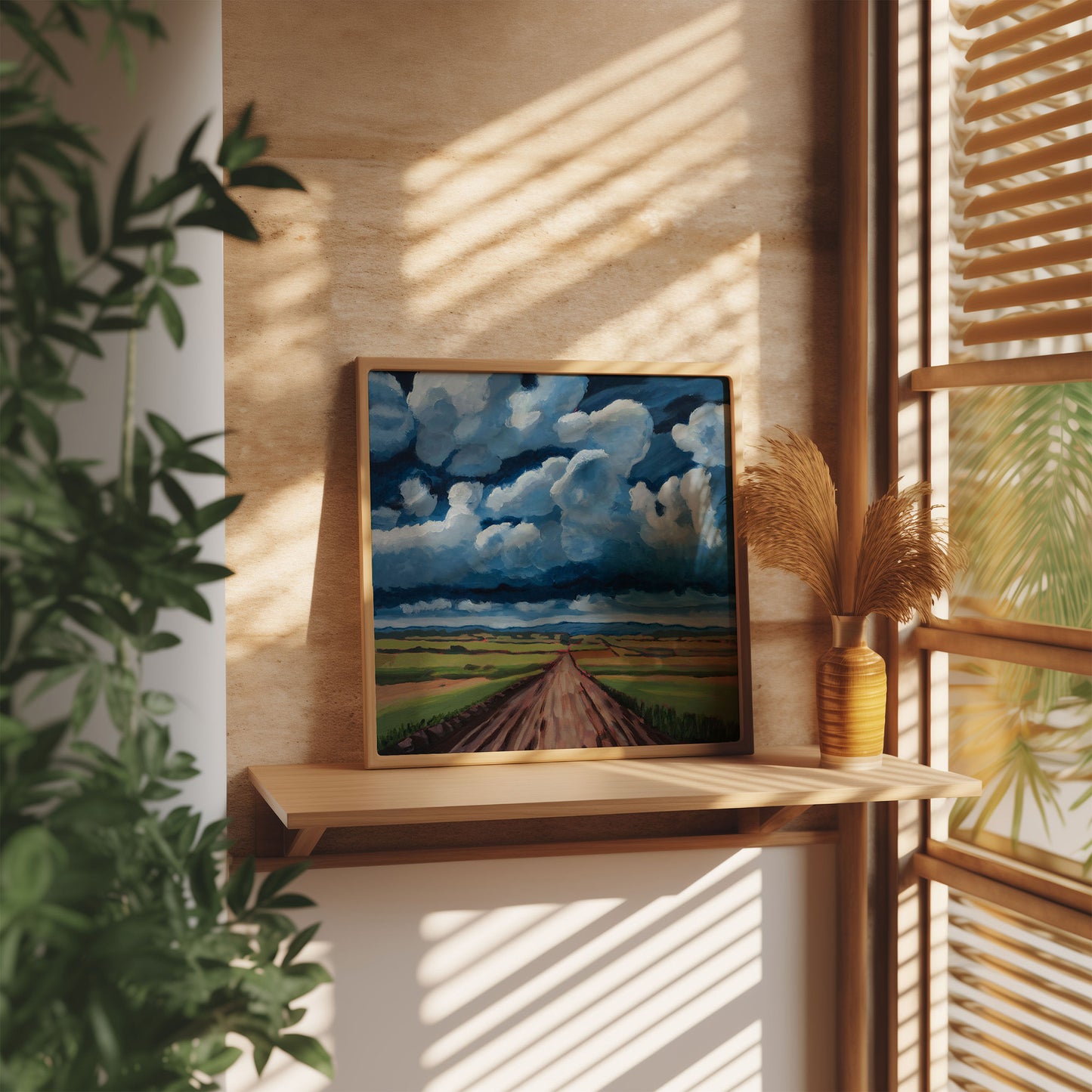 Storm Clouds, Original Painting by Christen Zeleznik | Fine Art Print