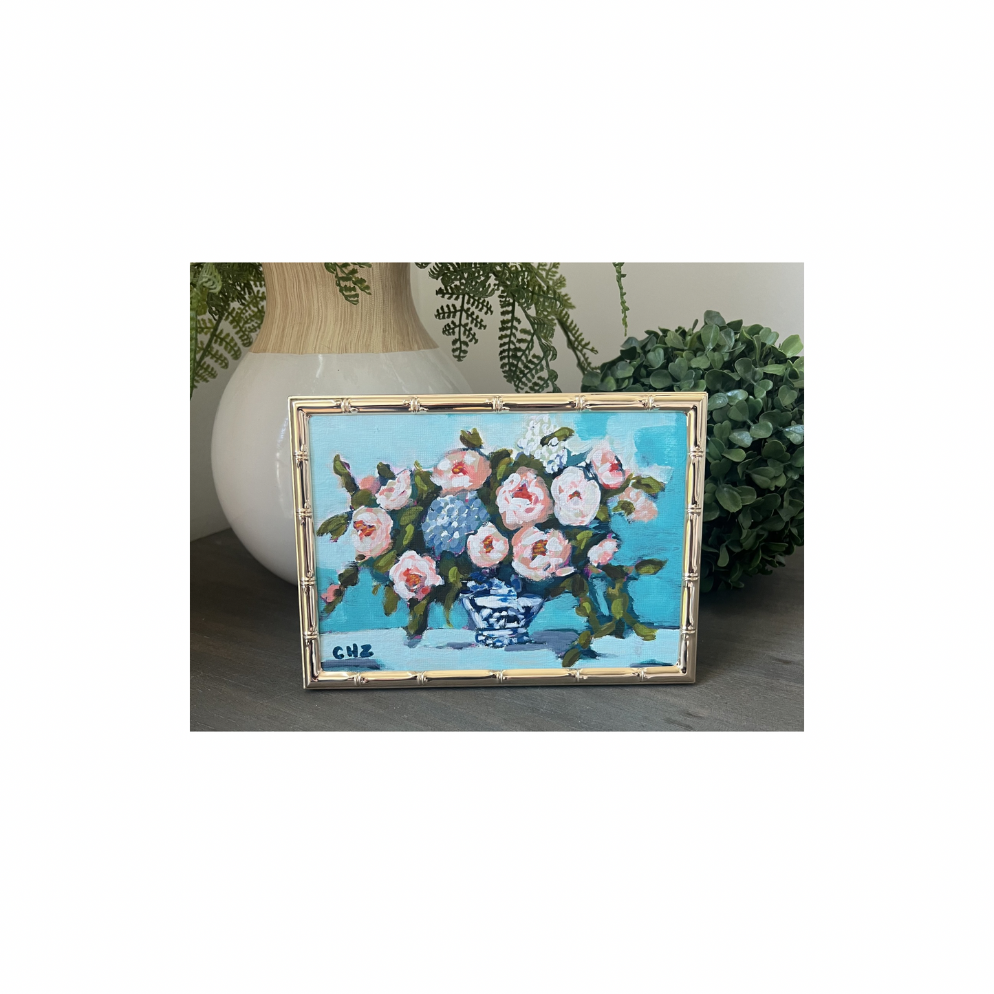 “Gathered Blooms No. VIII – Centered Light” - Original Art
