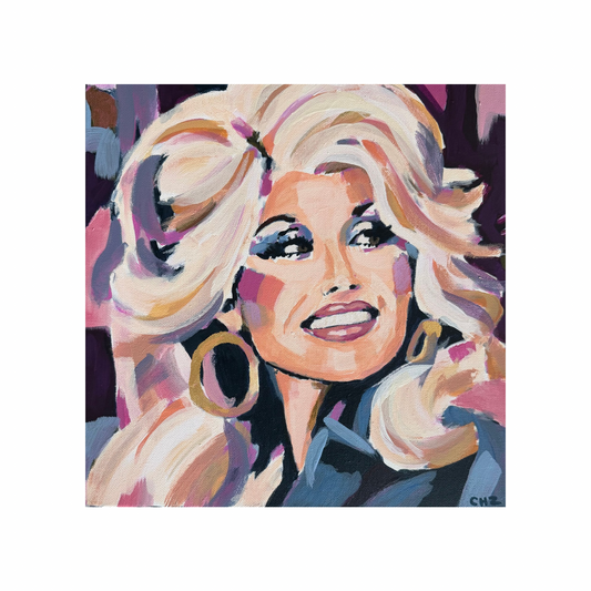 A Little More Sparkle — Original Acrylic Painting By Christen Zeleznik